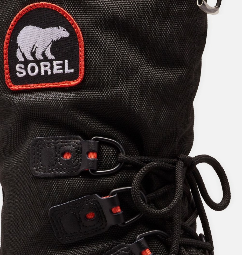 Sorel Switzerland Damen Gletscher Xt Stiefel Schwarz-roter Quarz