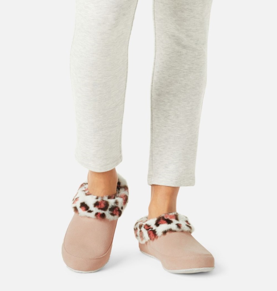 Sorel Switzerland Go Coffee Run Pantoffel Nova Sand-sea Salt