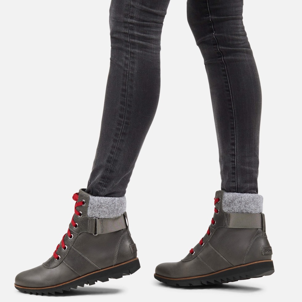 Sorel Switzerland Harlow Conquest Damenstiefel Regenwasserdichter Steinbruch