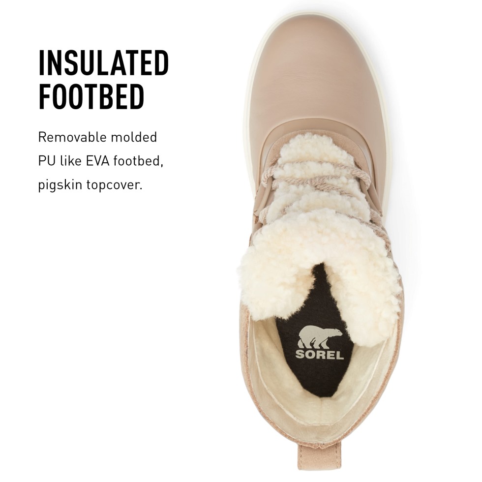 Sorel Switzerland Damen Joan Of Arctic Next Lite Boot Kaltwetter Wasserdicht Omega Taupe Fawn