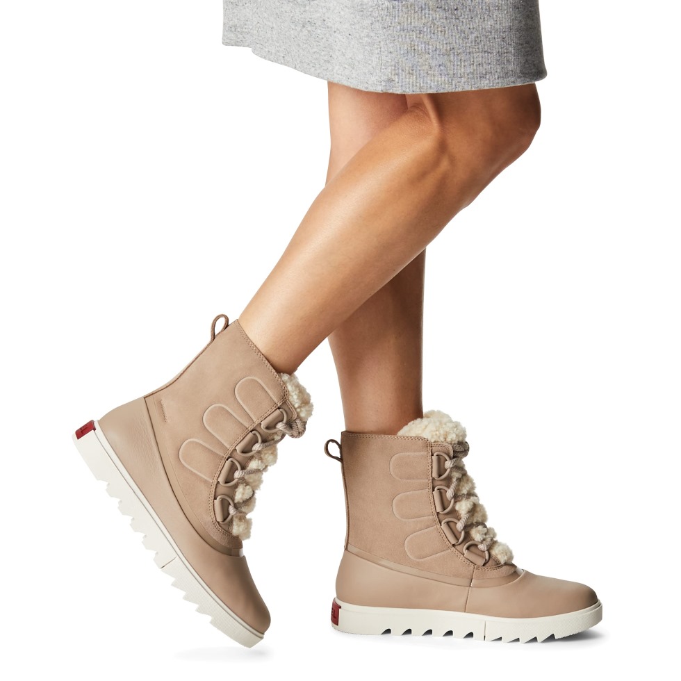 Sorel Switzerland Damen Joan Of Arctic Next Lite Boot Kaltwetter Wasserdicht Omega Taupe Fawn