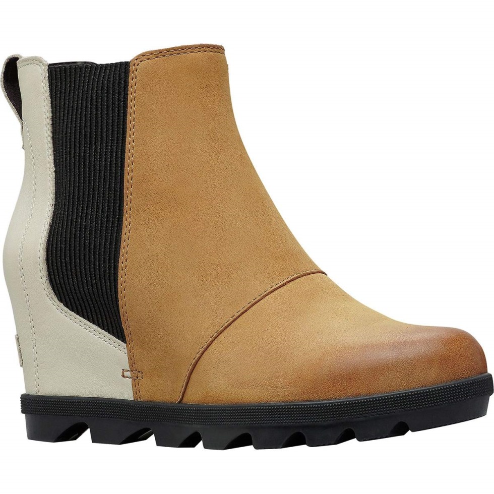 Sorel Schweiz Damen Joan Of Arctic Wedge Ii Chelsea Boot Camel Brown