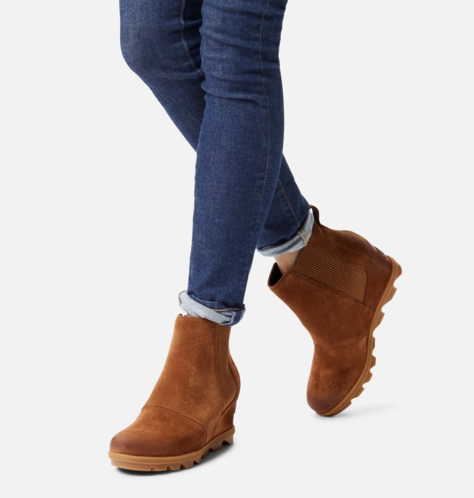 Sorel Schweiz Damen Joan Of Arctic Wedge Ii Chelsea Bootie Schwarz