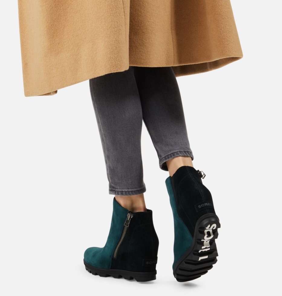 Sorel Schweiz Damen Joan Of Arctic Wedge Ii Zip Bootie Dark Seas