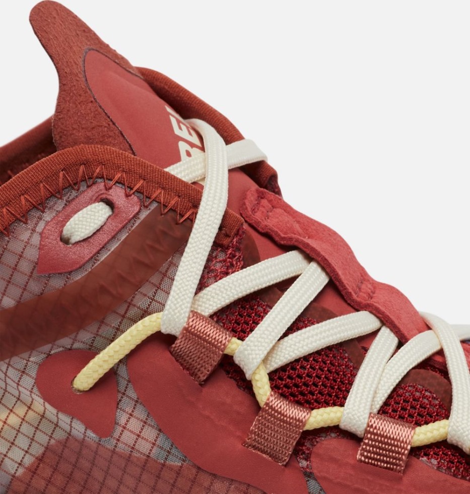 Sorel Switzerland Kinetic Breakthru Tech Lace Sneaker Warp Red-glaze Für Damen