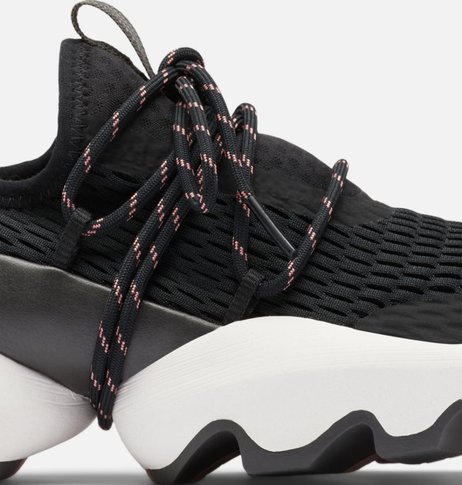Sorel Switzerland Kinetic Impact Schnürsneaker Für Damen Schwarz-jet