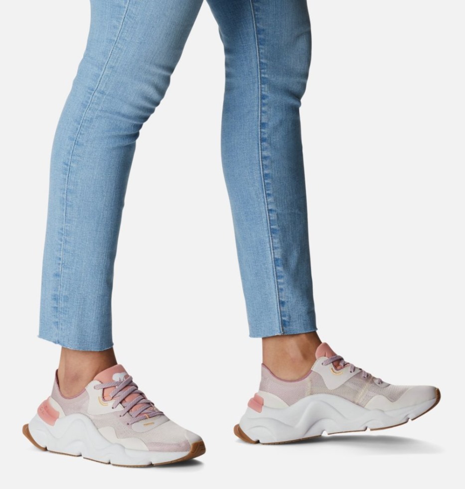 Sorel Switzerland Damen Kinetic Rnegd Float Sneaker Chalk-eraser Pink