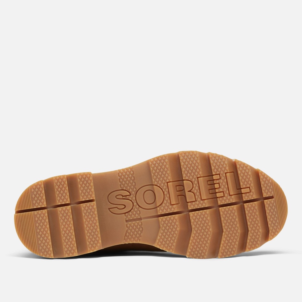 Sorel Schweiz Frauen Lennox Schnürstiefel Regenwasserdicht Samt Tan