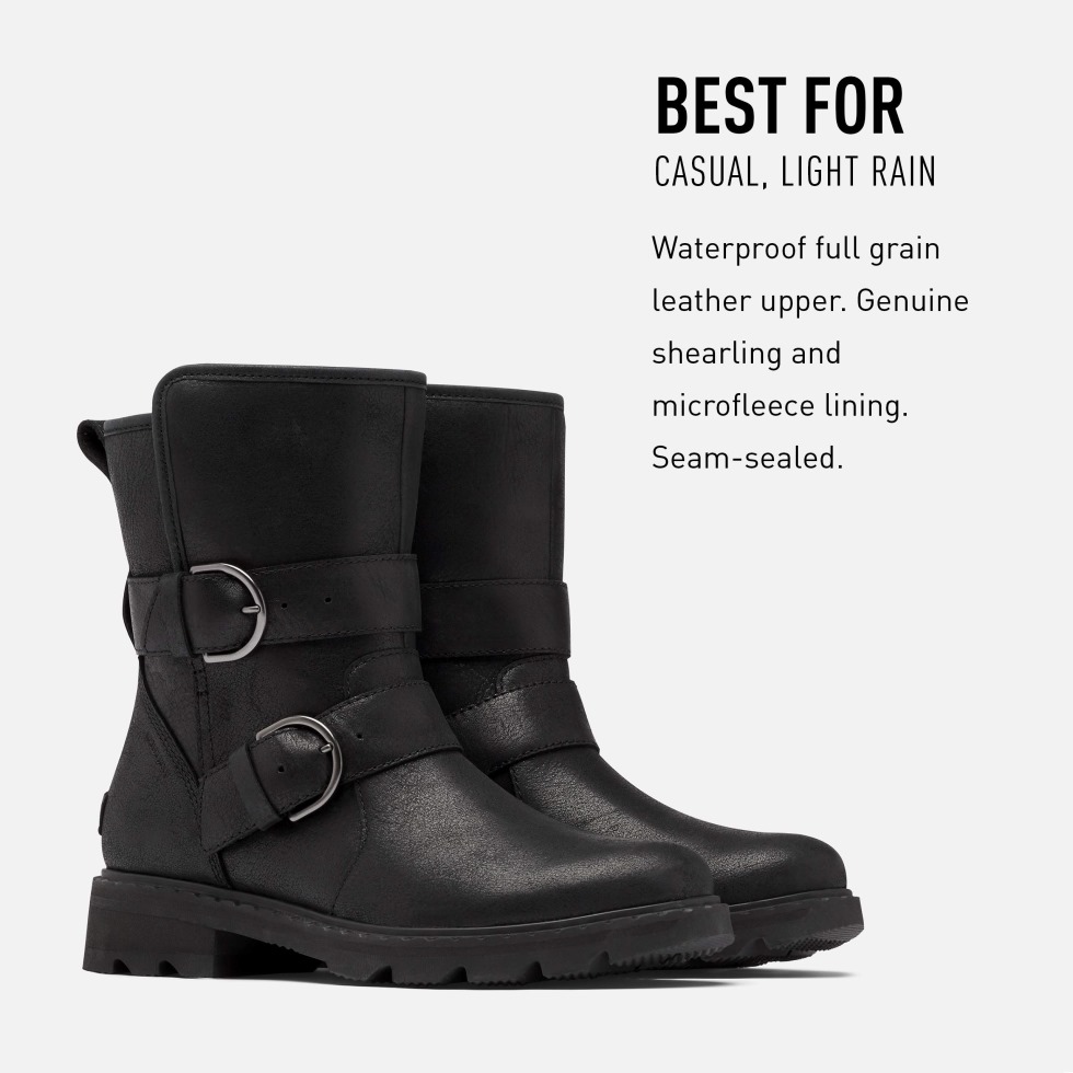 Sorel Switzerland Lennox Moto Cosy Boot Regenwasserdichter Wasserkocher Für Damen