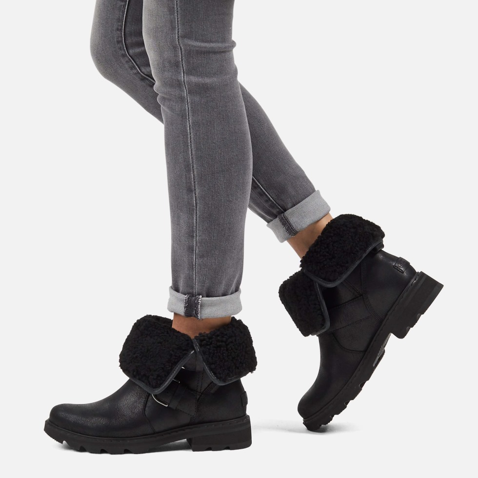 Sorel Switzerland Lennox Moto Cosy Boot Regenwasserdichter Wasserkocher Für Damen