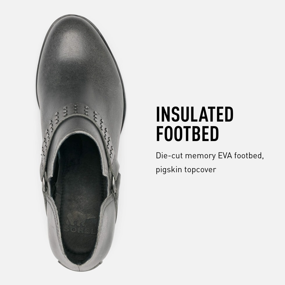 Sorel Schweiz Damen Lolla Ii Strap Stud Quarry