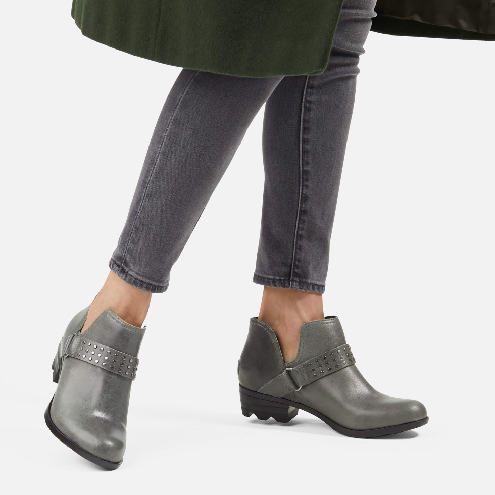 Sorel Schweiz Damen Lolla Ii Strap Stud Quarry