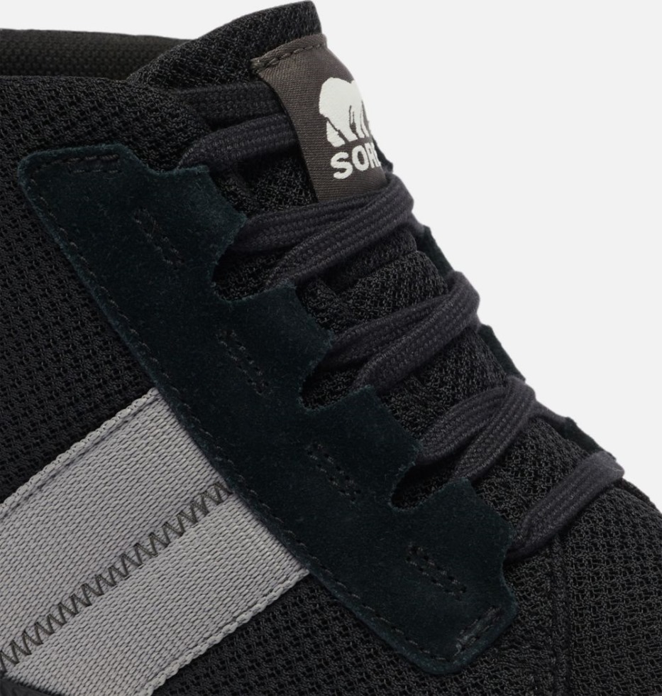 Sorel Schweiz Damen Out N About Iii Mid Sneaker Black-sea Salt