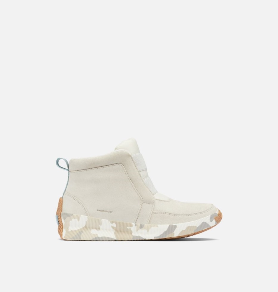 Sorel Schweiz Damen Out 'n About Plus Halbstiefel Dark Stone-sea Salt