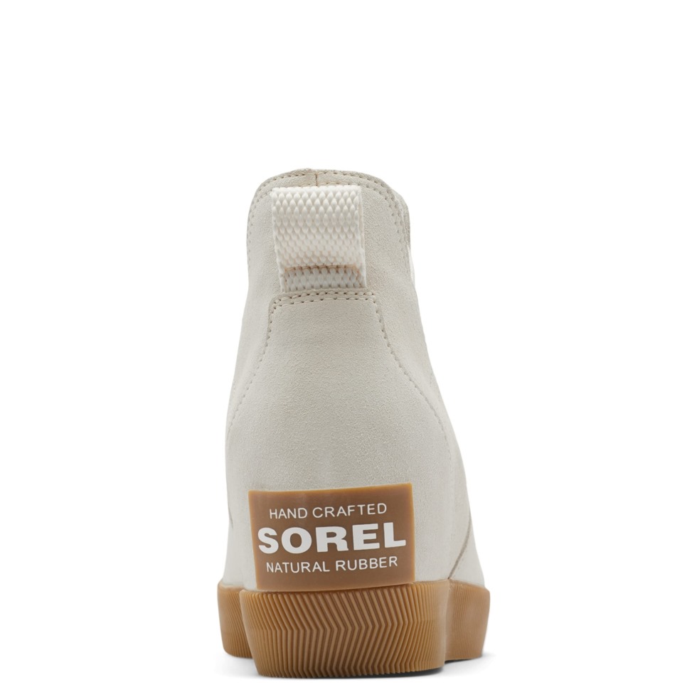 Sorel Schweiz Damen Out 'n About Slip-on Keil Ii Stiefel Kreideweiß