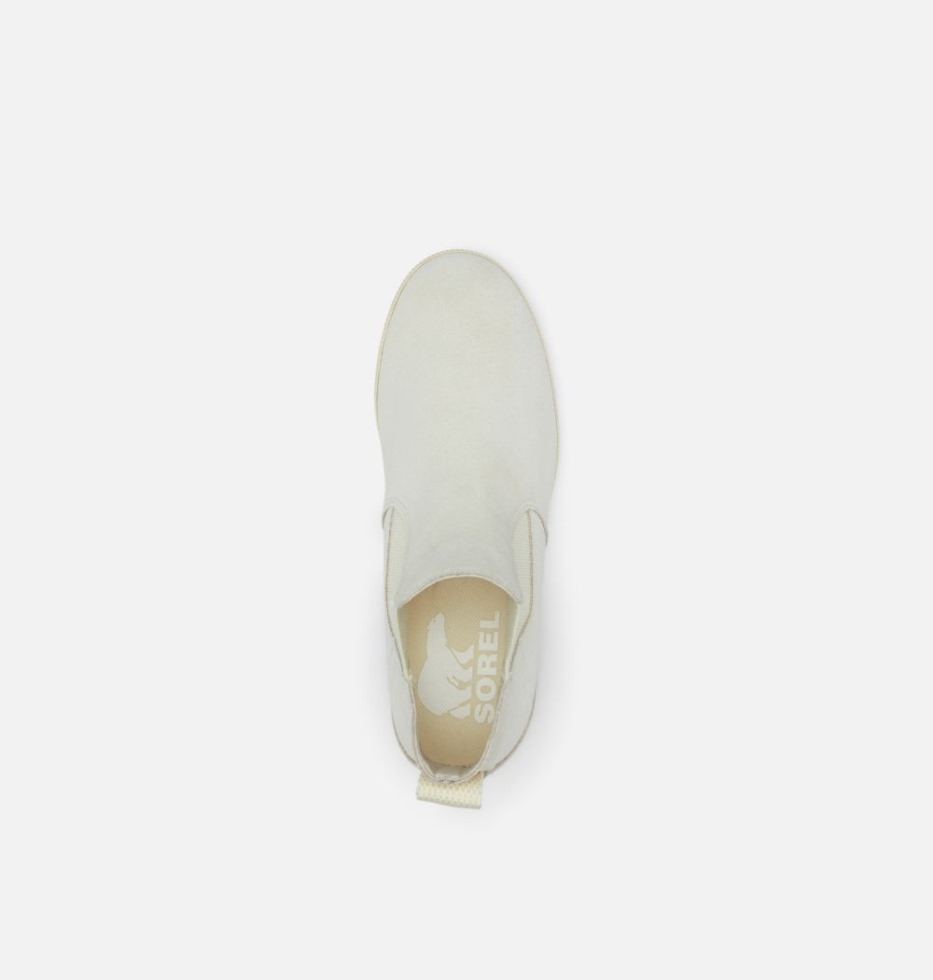 Sorel Schweiz Damen Out 'n About Slip-on Wedge Natural Tan-white