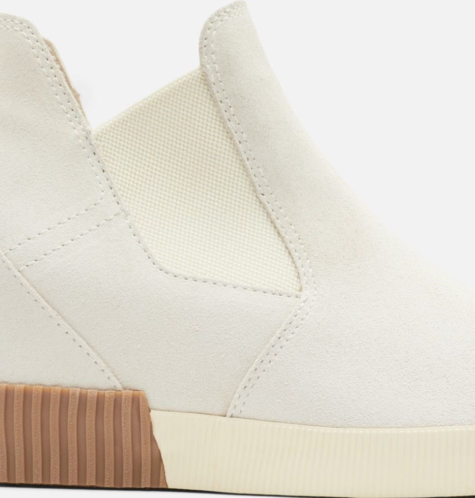 Sorel Schweiz Damen Out 'n About Slip-on Wedge Natural Tan-white