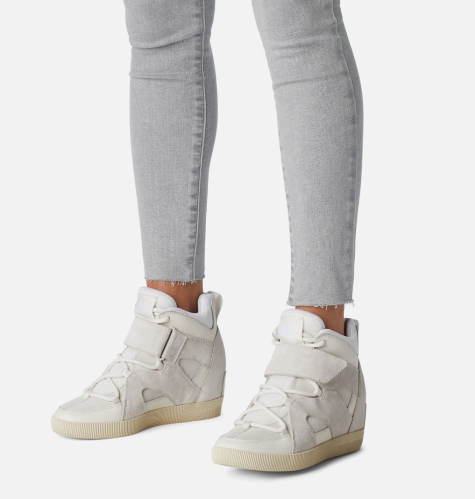 Sorel Schweiz Damen Out N About Sport Keilstiefelette White-sea Salt