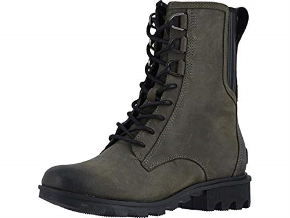 Sorel Switzerland Damen Phoenix Schnürstiefel Schwarz