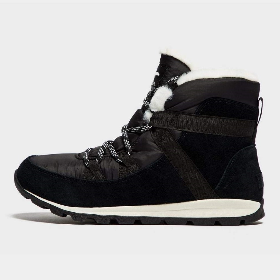 Sorel Switzerland Whitney Flurry Damen Wanderschuh Schwarz