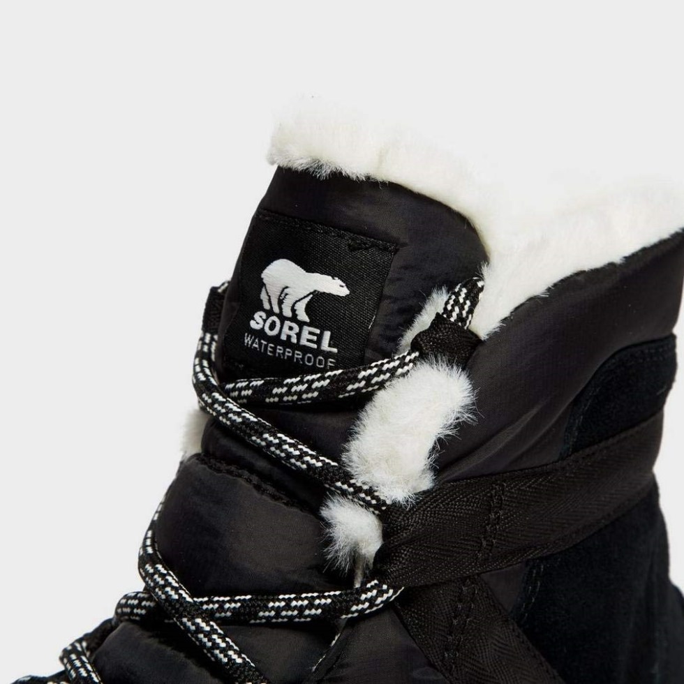 Sorel Switzerland Whitney Flurry Damen Wanderschuh Schwarz