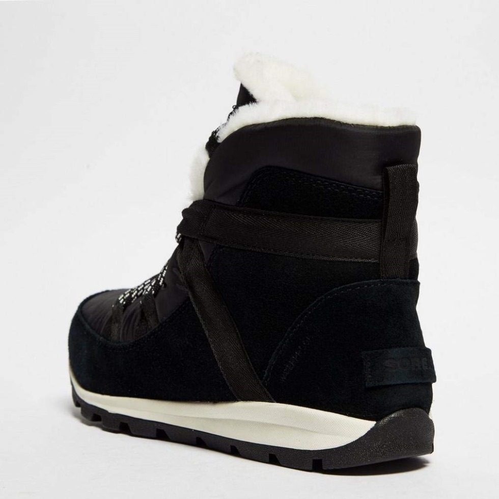 Sorel Switzerland Whitney Flurry Damen Wanderschuh Schwarz