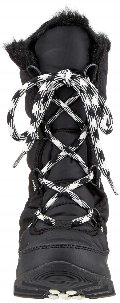 Sorel Switzerland Whitney Tall Lace Ii Damenstiefel Schwarz