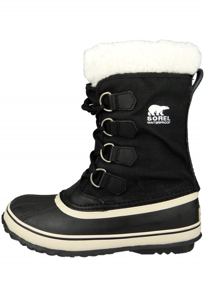Sorel Schweiz Damen Winter Karnevalsstiefel Schwarz