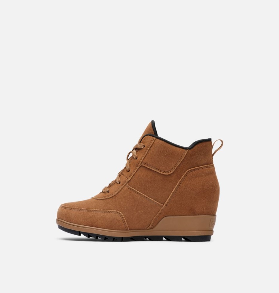 Sorel Schweiz Damen Evie Sport Spitzenbootie Samt Tan