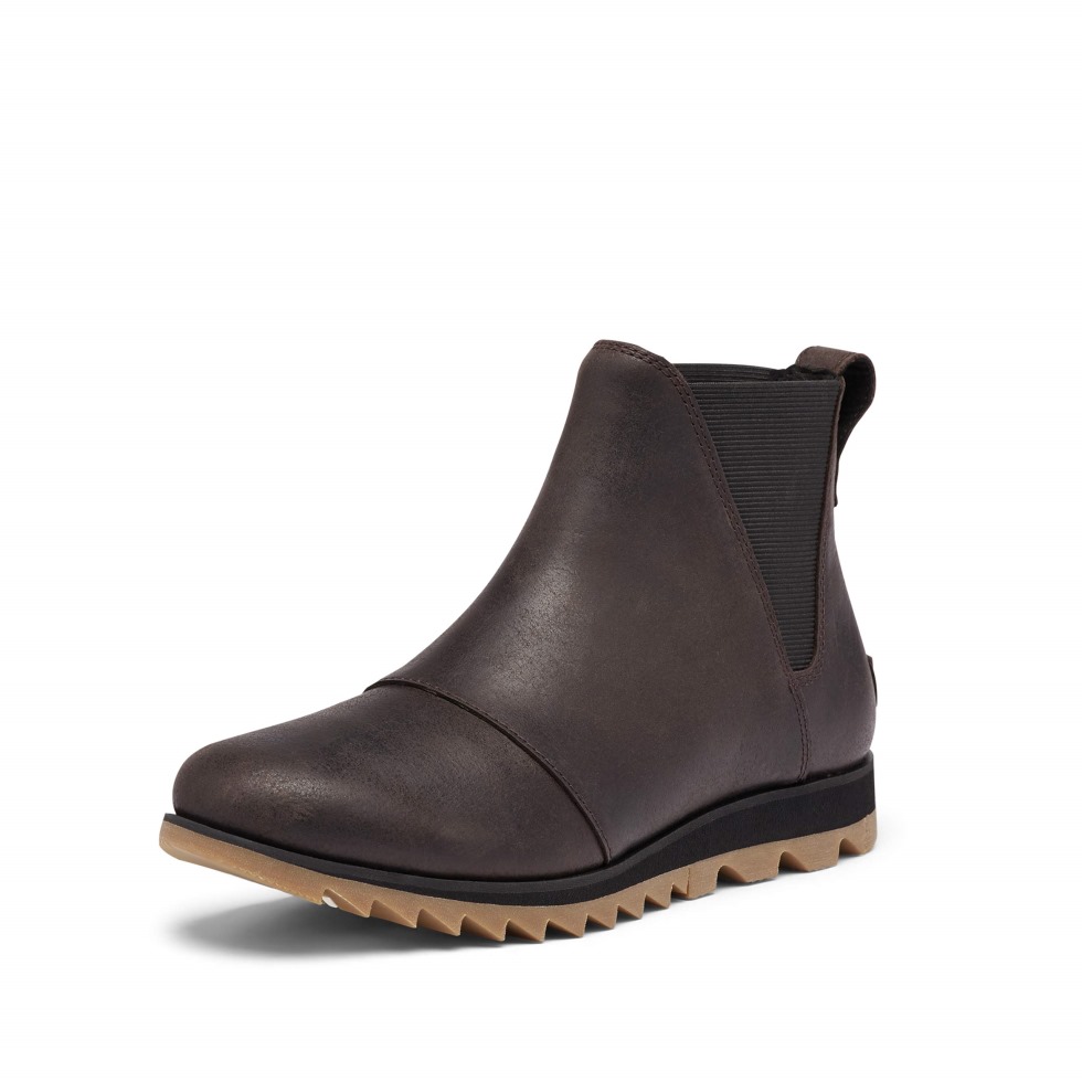 Sorel Switzerland Harlow Chelsea Non Shell Boot Für Damen Geschwärzt Braun