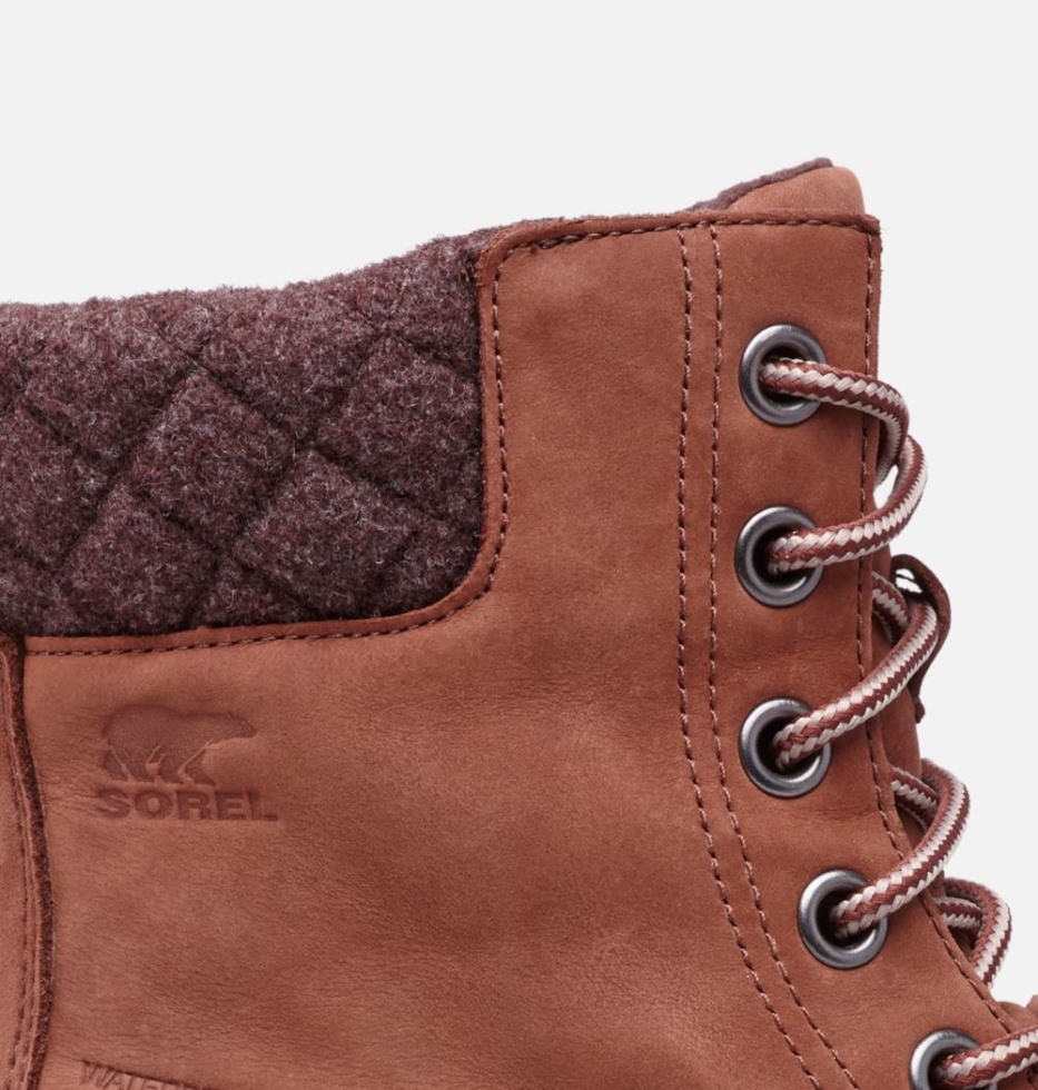 Sorel Schweiz Damenslimpackii Entenstiefel Mit Spitze Burro-cattail