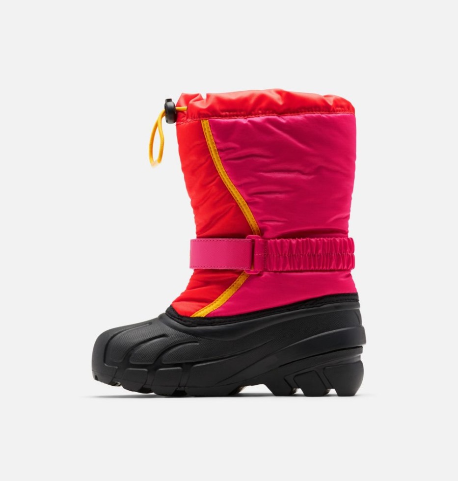 Sorel Switzerland Jugendstiefel Poppy Red-cactus Pink