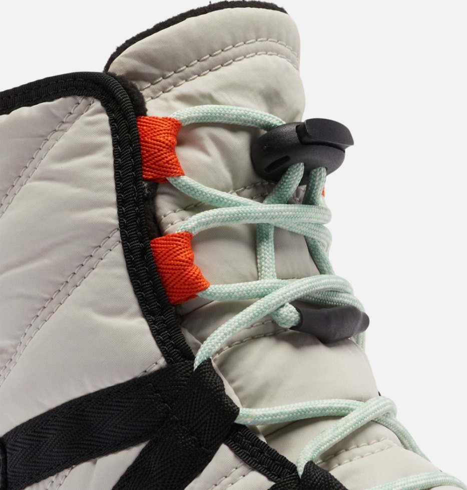 Sorel Schweiz Jugend Whitney Ii Kurzer Spitzenstiefel Moonstone-black