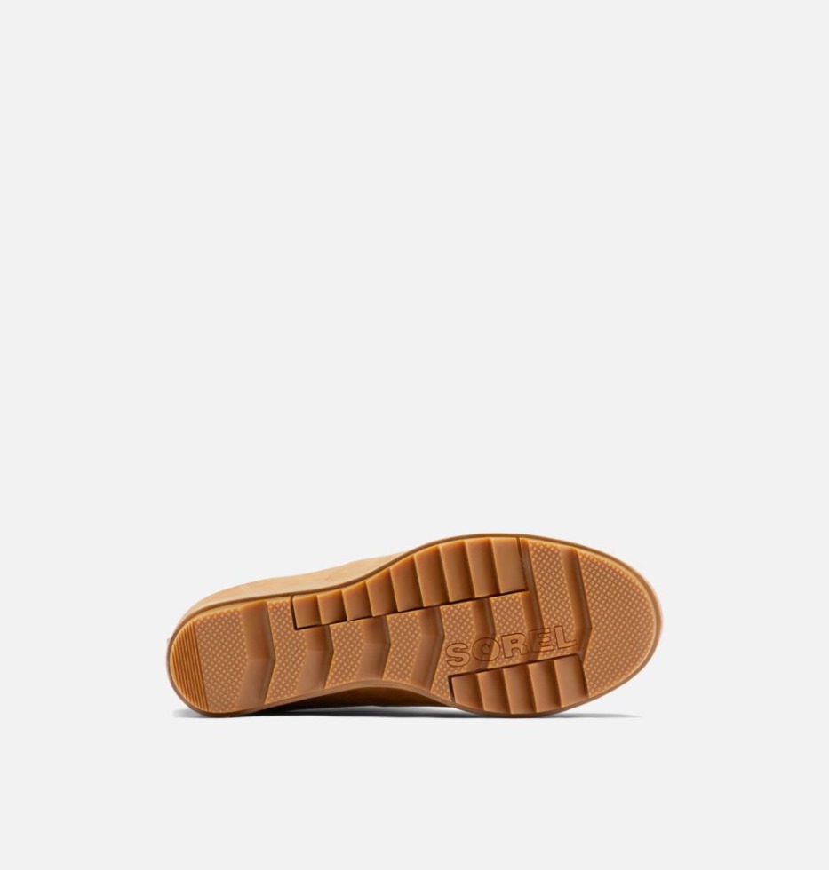 Tawny Buff-black Sorel Switzerland Evie Pull-on Bootie Für Damen