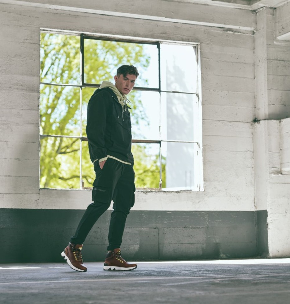 Tabak-schwarzer Mac Hill Mid Ltr Boot Sorel Schweiz Für Herren