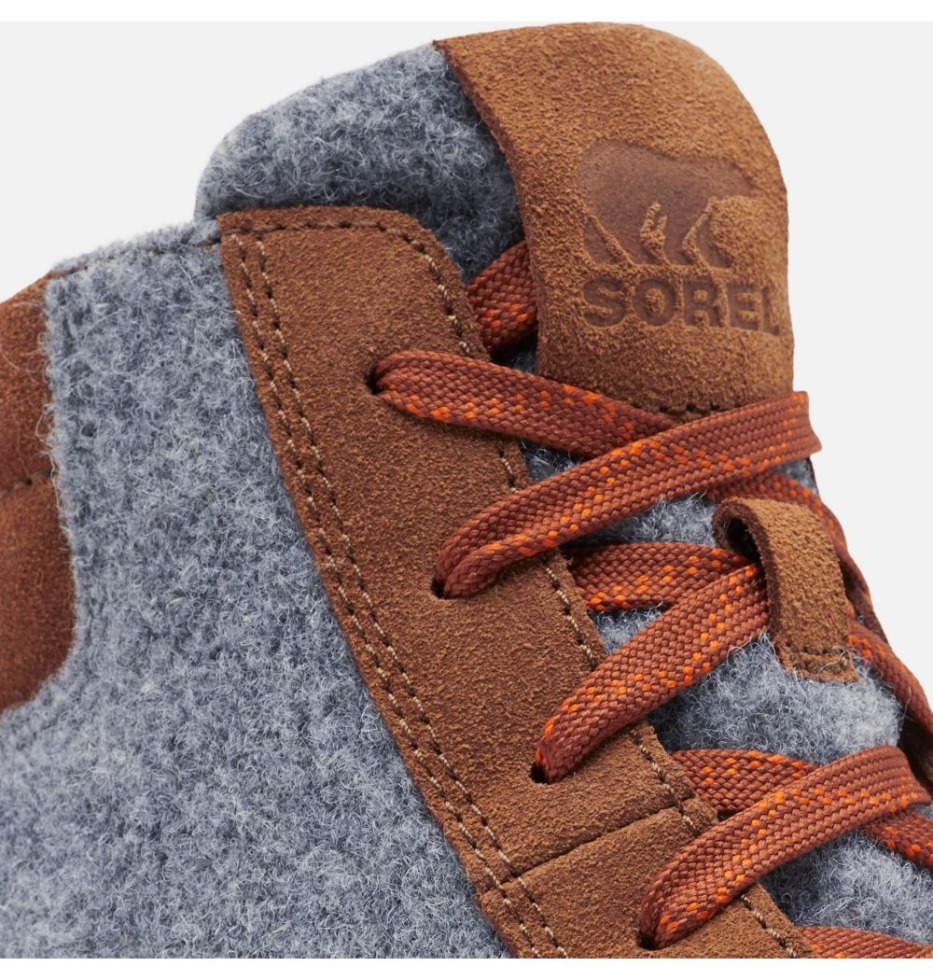 Evie Ankle Lace Bootie Aus Samt In Tan-Blackened Brown Für Damen Sorel Schweiz