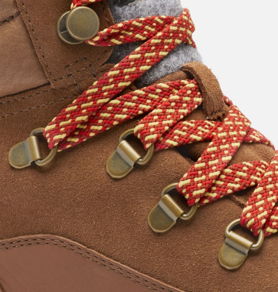 Samt Tan-Gum Sorel Schweiz Kinetic Breakthru Conquest Sneaker Boot Für Damen