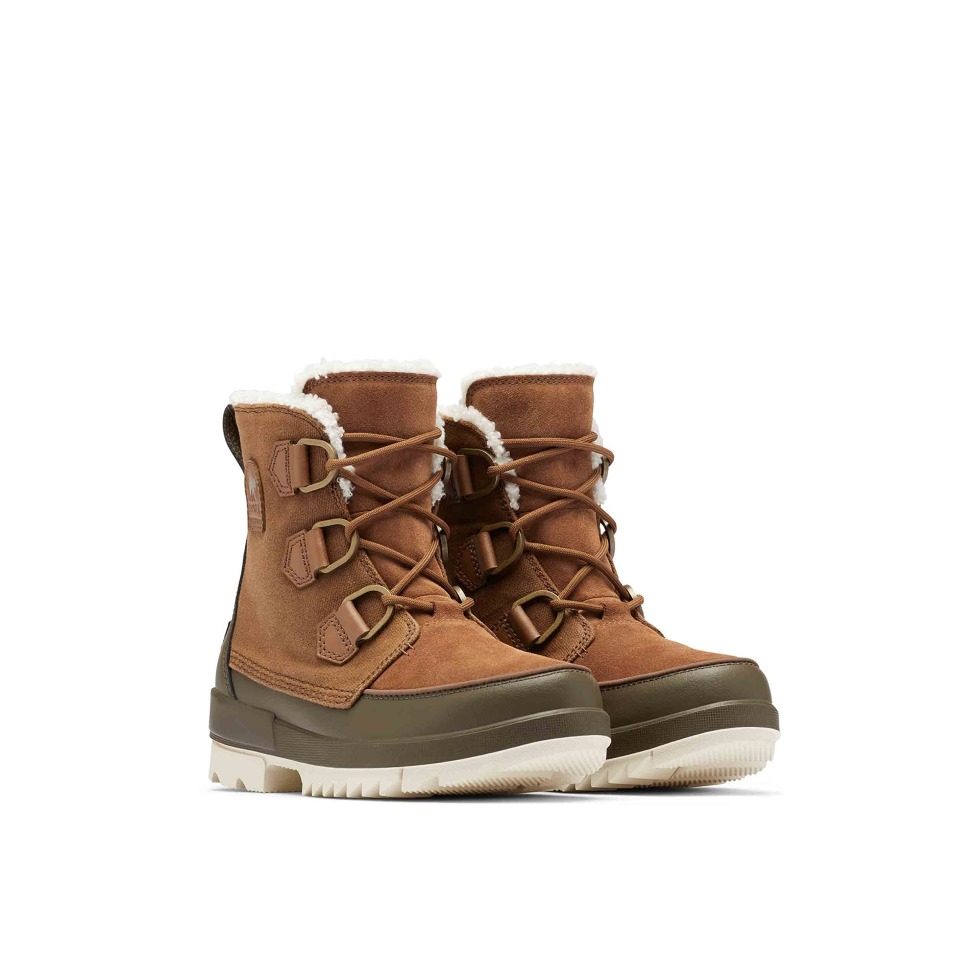 Samt Tan Olivgrün Damen Winterstiefel Torino Ii Wp Sorel Switzerland