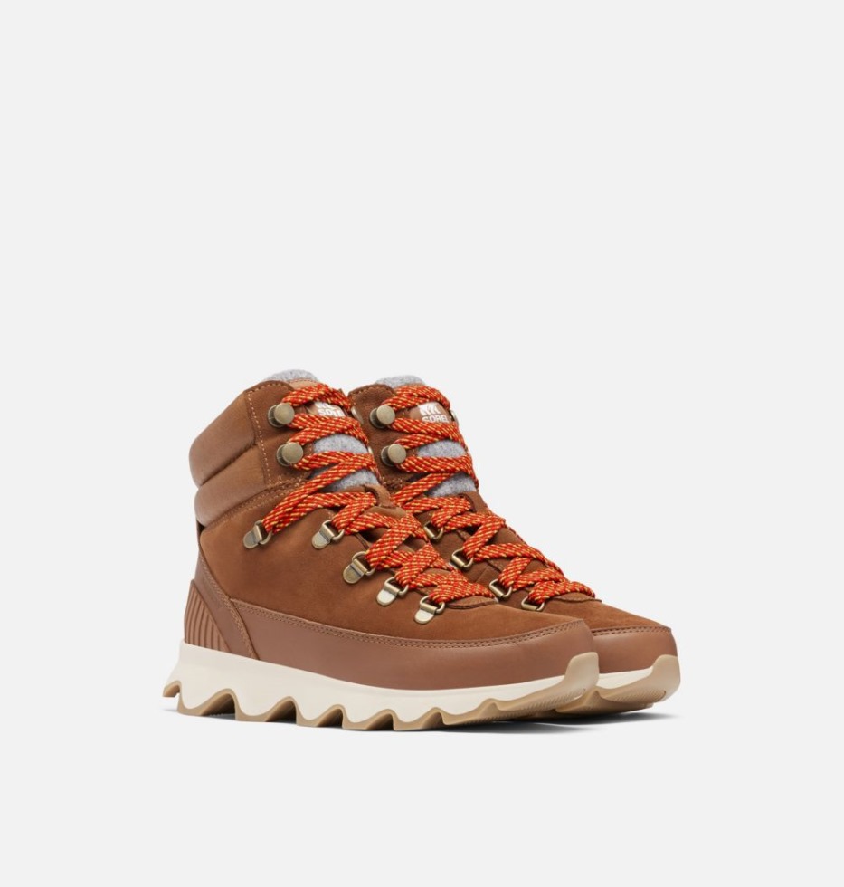 Samt Tan Sorel Schweiz Kinetic Conquest Winterstiefel Für Damen