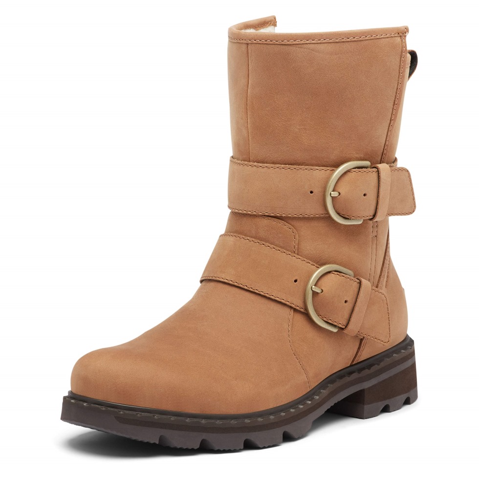 Samtbrauner Lennox Moto Cosy Boot Regenwasserdichter Sorel Schweiz Für Damen