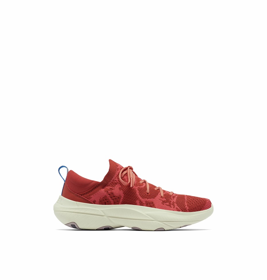 Warp Red Chalk Sorel Schweiz Damen Explorer Blitz Stride Schnürschuhe