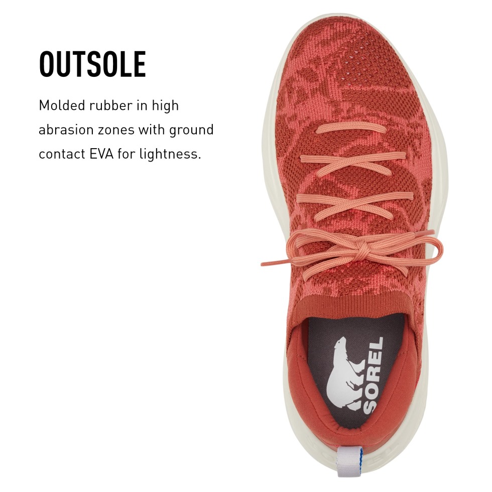 Warp Red Chalk Sorel Schweiz Damen Explorer Blitz Stride Schnürschuhe