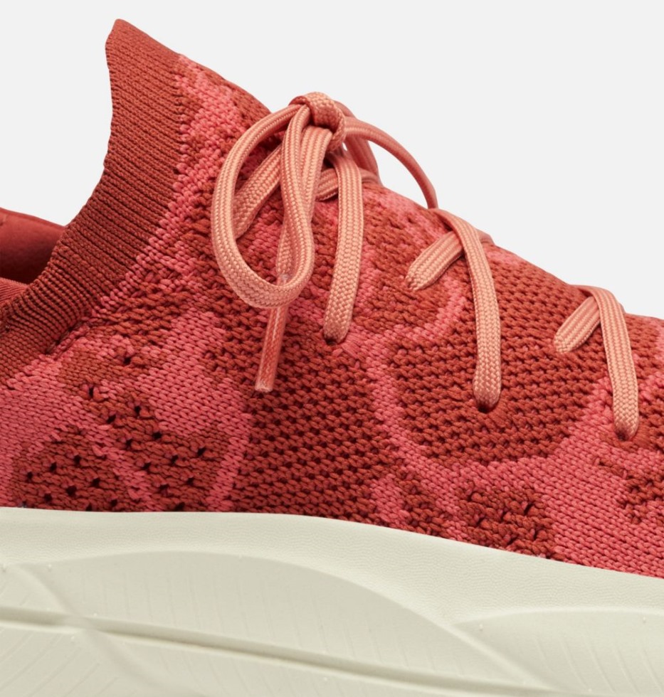 Warp Red-chalk Sorel Switzerland Explorer Blitz Stride Sneaker Mit Schnürung Für Damen