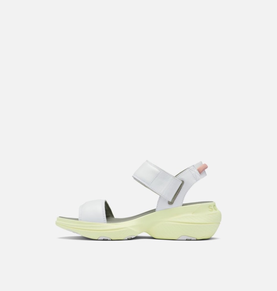 White-Bolt Hinweis Sorel Schweiz Damen Explorer Blitz Stride Sandale