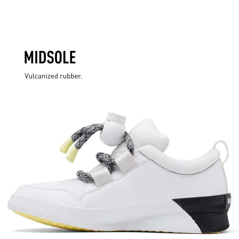 White Sorel Schweiz Damen Out N About Plus Street Sneaker