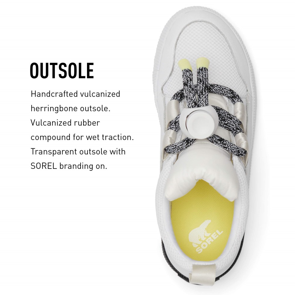 White Sorel Schweiz Damen Out N About Plus Street Sneaker