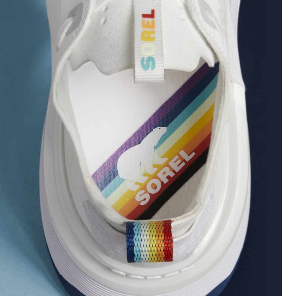 Weiß-weißer Kinetic Rush Sneaker Für Herren Sorel Schweiz