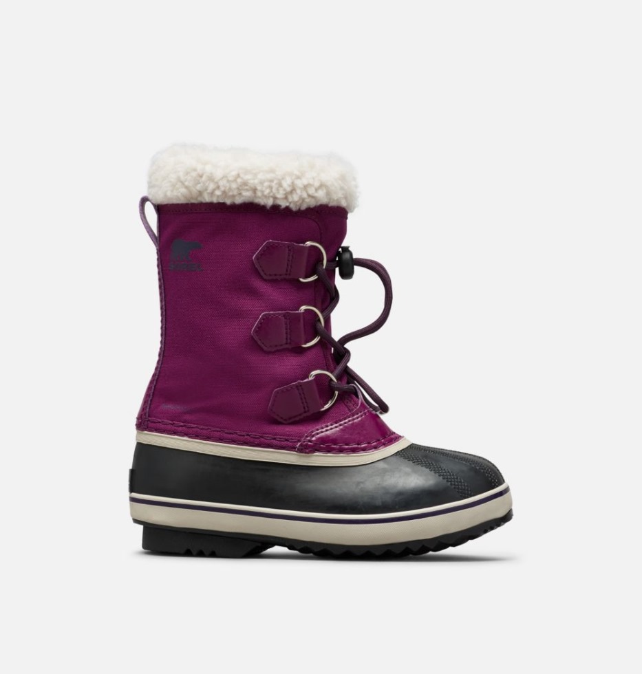 Wild Iris-dark Plum Sorel Schweiz Jugend Yoot Pac Nylonstiefel