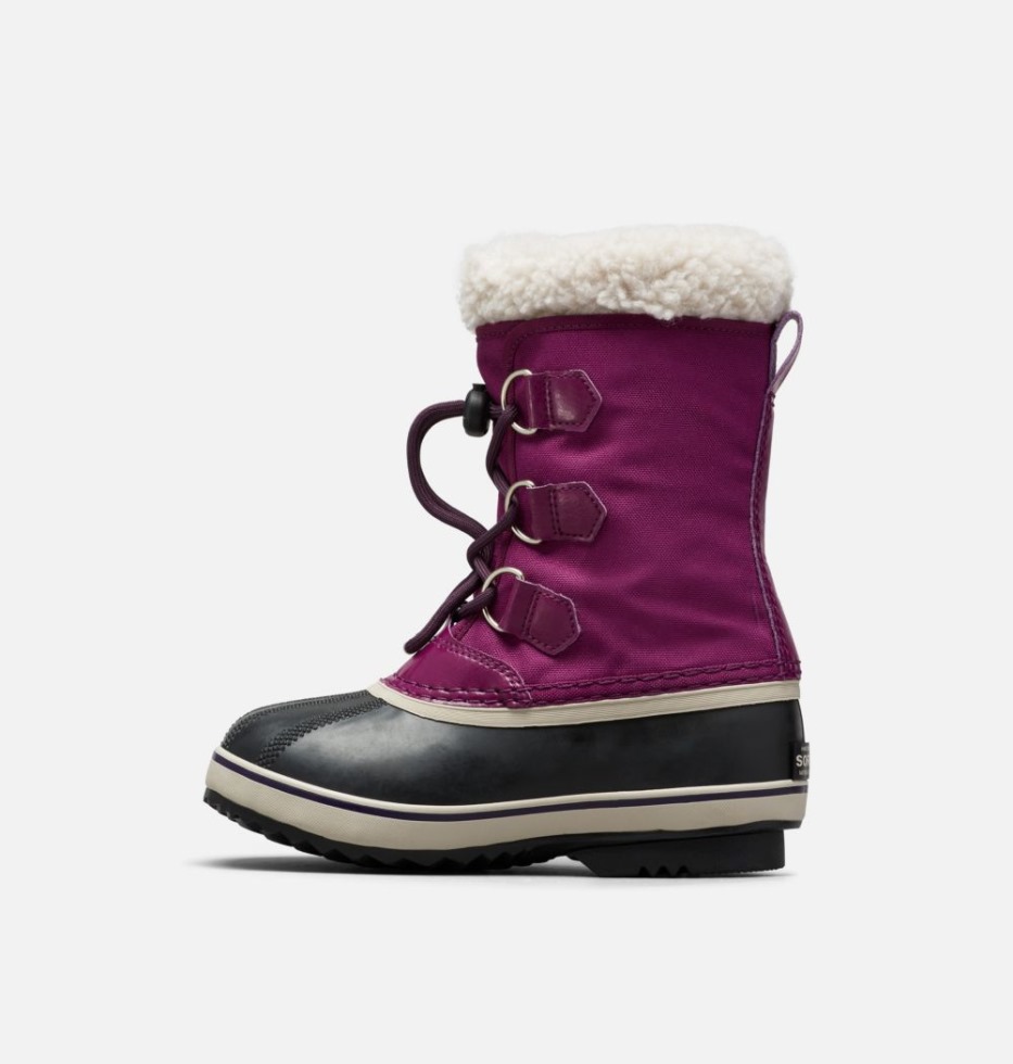 Wild Iris-dark Plum Sorel Schweiz Jugend Yoot Pac Nylonstiefel