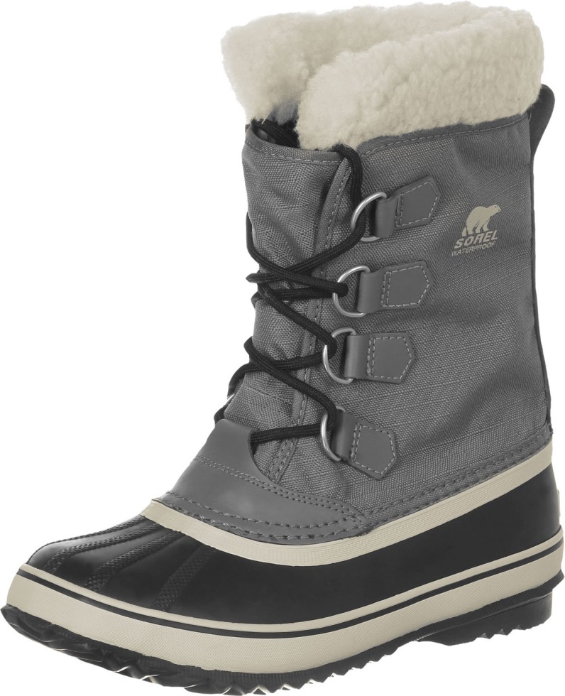 Winter Karneval Damen Schneestiefel Grau Zinn Schwarz Sorel Schweiz